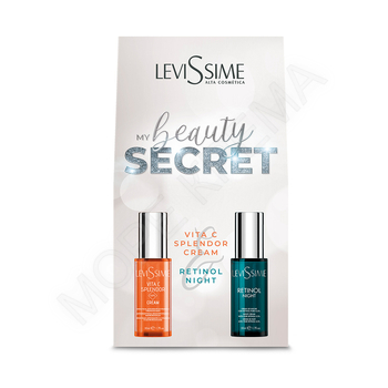 BEAUTY SECRET PACK (RETINOL CREAM 50 ml  Vita C Splendor   GPS Cream) - Набор  (Ночной крем с ретинолом 50 мл и Интеллектуальный крем с витамином С и протеогликанами 50 мл) - МОРЕ КРЕМА официальный магазин косметики CHRISTINA LEVISSIME ARKADIA , Магазин Профессиональной косметики , доставка косметики