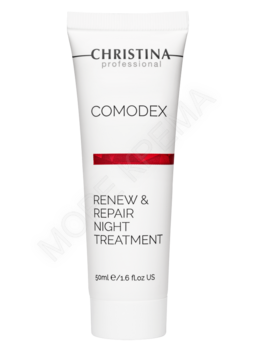 Comodex Renew & Repair Night Treatment – Ночная обновляющая сыворотка-восстановление - МОРЕ КРЕМА официальный магазин косметики CHRISTINA LEVISSIME ARKADIA , Магазин Профессиональной косметики , доставка косметики