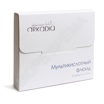 Мультикислотный флюид (ампулы 1,5 мл*10) - МОРЕ КРЕМА официальный магазин косметики CHRISTINA LEVISSIME ARKADIA , Магазин Профессиональной косметики , доставка косметики